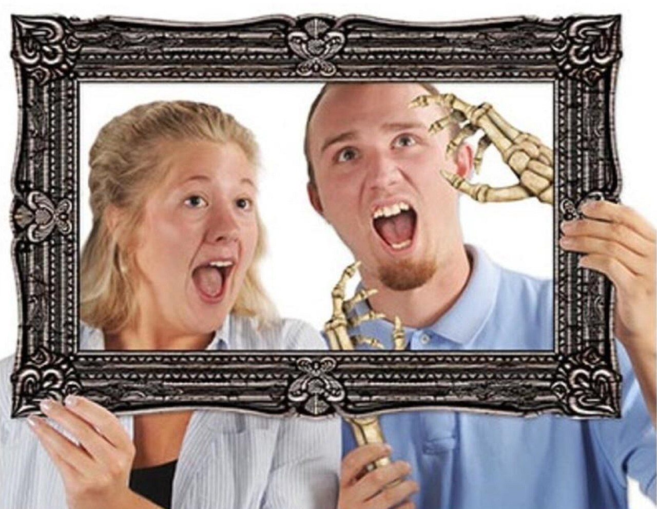 Party Central Photo Fun Frame with Props Halloween Party Decorations - 23.5" - Club Pack of 12